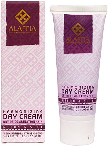 Alaffia - Melon & Shea Butter Harmonizing Day Cream, 2.3 Ounces