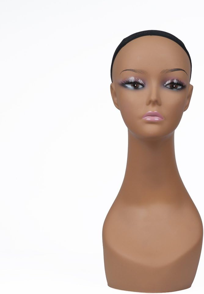 J&F CO.4 Pcs Mannequin Head Model Heads Wig Display Head For Wigs Sunglasses Earrings_voghion.com