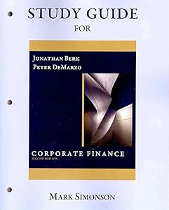 Study Guide for Corporate Finance