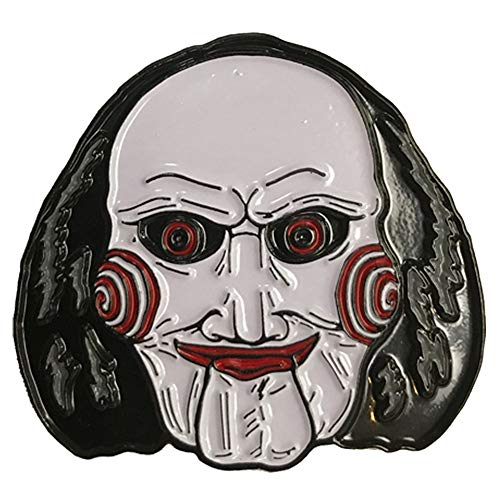 Algopix Similar Product 3 - SAW Movie Billy Puppet Enamel Pin
