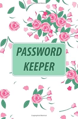 Password Keeper: Small organizer book for Internet address, login and password