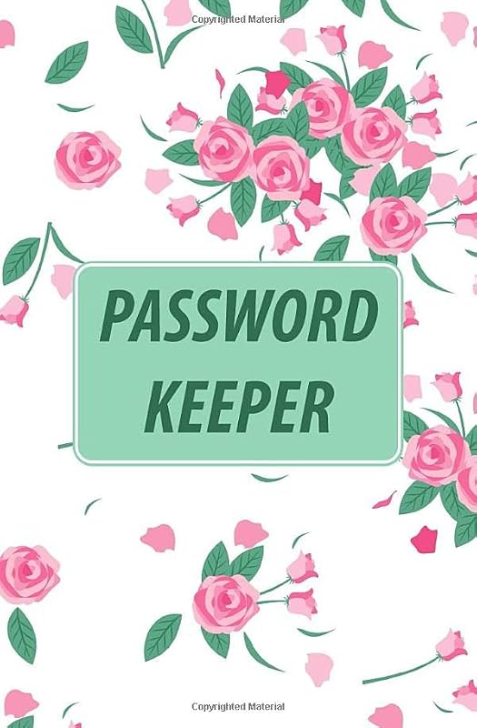 Password Keeper: Small organizer book for Internet address, login and password by What a Book