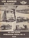 Los Angeles Railway All-time Roster Interurbans Special No. 12
