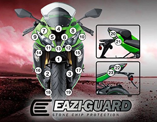 Algopix Similar Product 3 - EaziGrip Kawasaki ZX6R Stone Chip