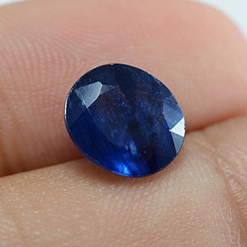 

3.18ct 100%natural Oval Rare Sparkle Rich Blue Sapphire Madagascar Loose Gemstone