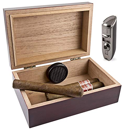 Algopix Similar Product 8 - Scorch Torch Travel 10 Cedar Wood Cigar