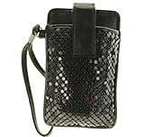 MUNDI Skinny Mini Metal Mesh Wristlet