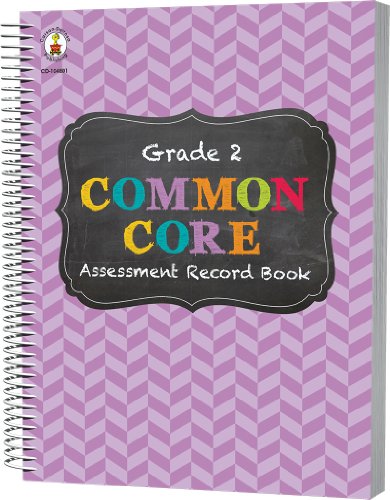 Common Core Assessment Record Book, Grade 2