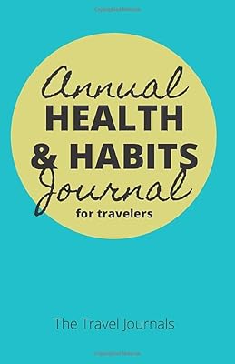 Annual Health & Habits Journal: One year dotted journal for productivity, health and habit tracking and travel inspiration. Lemons.