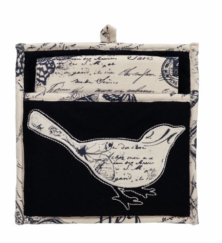 Algopix Similar Product 12 - IHF Pot Holder French Postcard Pattern