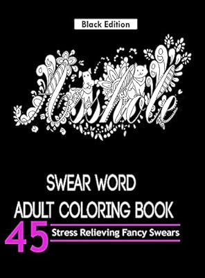 Swear Word Adult Coloring Book