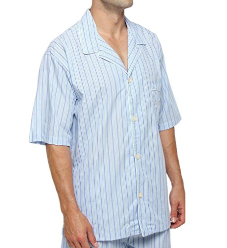 Polo Ralph Lauren 100% Cotton Woven Short Sleeve Sleepwear Top (P757)