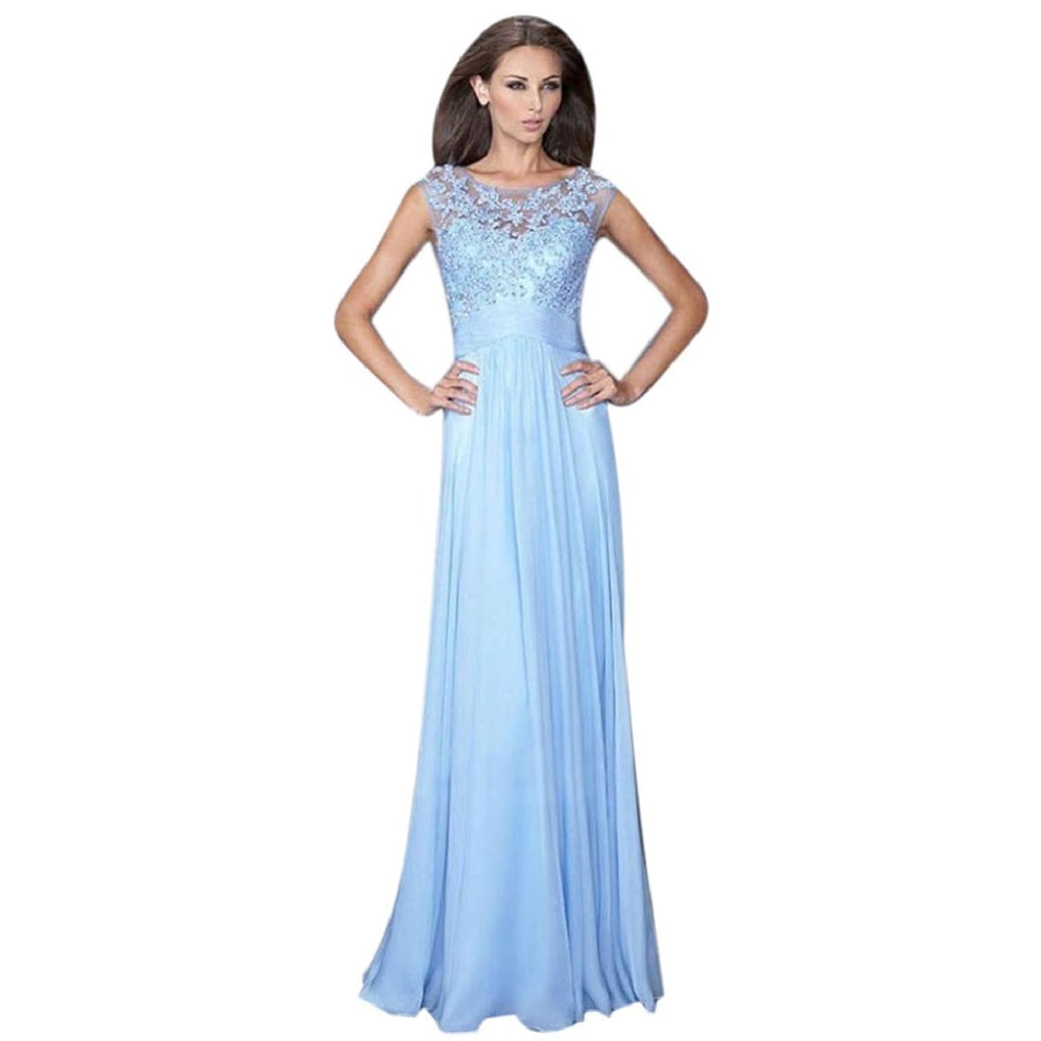 

Bessky(TM) 2015 1PC Women Long Lace Prom Evening Wedding Maxi Dress