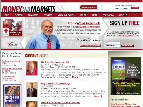 

Money and Markets