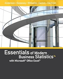 Essentials of Modern Business Statistics with Microsoft Office Excel (Book Only)