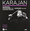 Beethoven : Coriolan overture + Egmont : Overture + Leonore op.72b : Overture no.3 +Symphony no.1 in C major, op.21 + Symphony no.2 in D major, op.36 + Symphony no.3 in E-flat major, op. 55, 'Eroica' + Symphony no.4 in B-flat major, op.60 + Symphony no.5 in C minor, op.67 + Symphony no.6 in F major, op.68, 'Pastoral' + Symphony no.7 in A major, op.92 + Symphony no.8 in F major, op.93 + Symphony no.9 in D minor, op.125, 'Choral' [sound recording] {Karajan/Philharmonia 1951-1955}