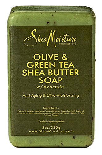 Shea Moisture Organic Olive & Green Tea Shea Butter Soap