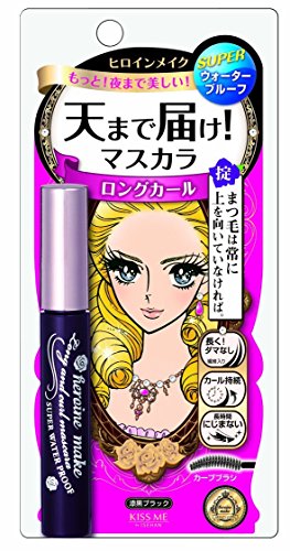 Isehan Kiss Me heroine make | Mascara | Long & Curl & SUPER WATER PROOF Mascara