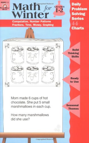 Math for Winter, Grades 1-2 (Daily Problem Solving, 44) by Jo Ellen Moore