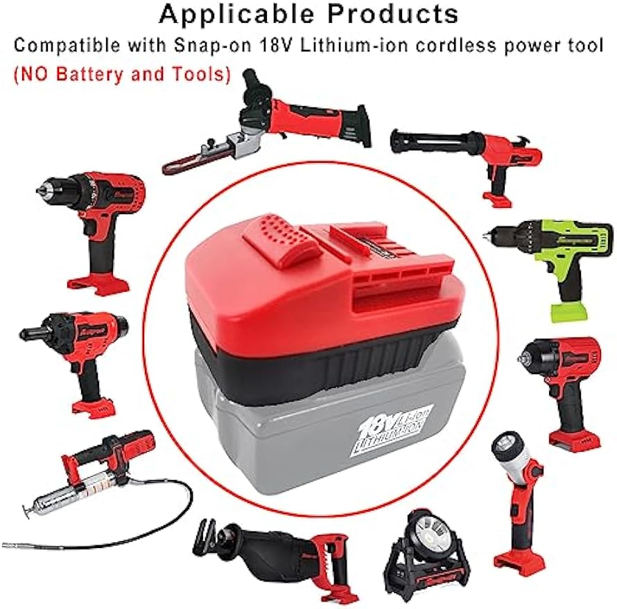 mama201870ページ Adapter Convert for Makita 18V Battery to For Snap-on 18V Li-ion