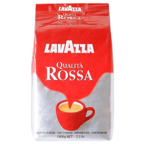 Lavazza Kaffee Espresso - Qualita Rossa, 1000g Bohnen