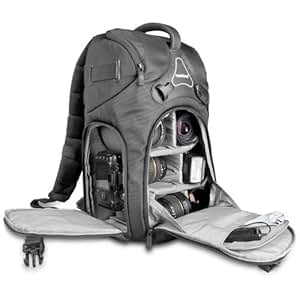 Mantona Rhodolit SLR-Kamerarucksack schwarz: Amazon.de: Kamera