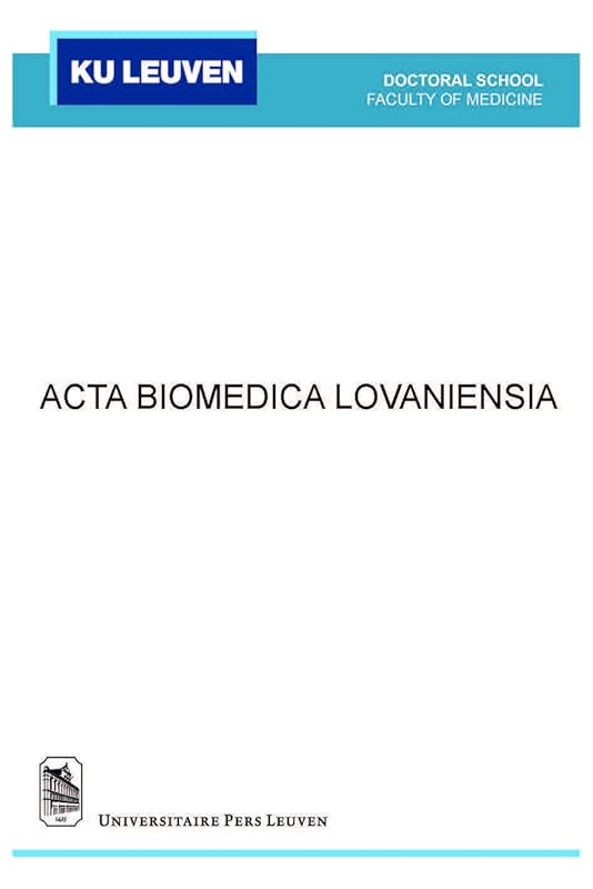 Physiological and Ethnological Responses of Pigs During Simulation of Transport (Acta Biomedica Lovaniensia, 201) by Sabine Perremans