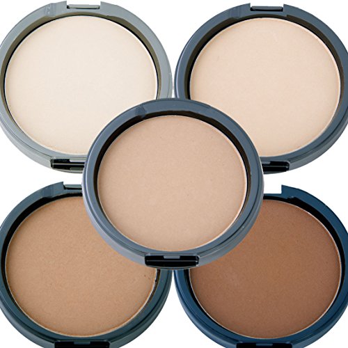 Mommy Makeup Mineral Dual Powder SPF15 [4-in-1 Pressed Mineral Foundation] 0.45 ounce - Oil-free, Talc-free, Fragrance-free, Paraben-free