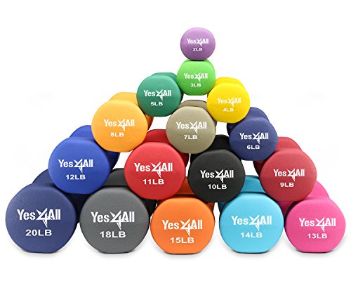 Yes4All Deluxe Neoprene Dumbbell (Single)
