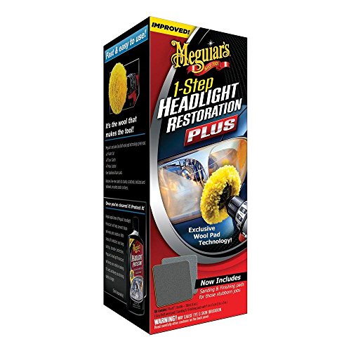 

One-Step Headlight Restoration Plus Kit