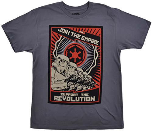 Disney Star Wars T-Shirt Storm Troopers Grey Medium
