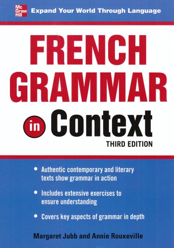 French Grammar in Context (French Edition) by Margaret Jubb