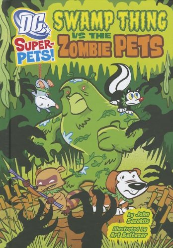 Swamp Thing vs the Zombie Pets by John Sazaklis