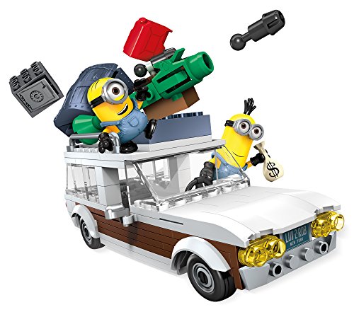 拿钱来！Mega Bloks 美高 小黄人之开着旅行车去打劫