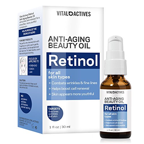 Algopix Similar Product 17 - Vital Actives Retinol Beauty Oil