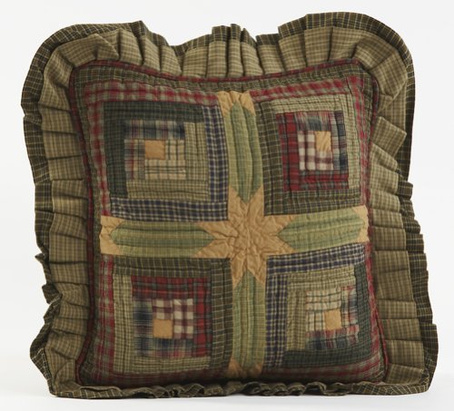 Tea Cabin Quilted Decorative Throw Pillow Sham