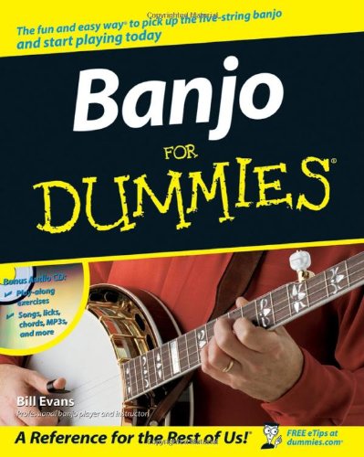 Banjo For Dummies by Bill Evans