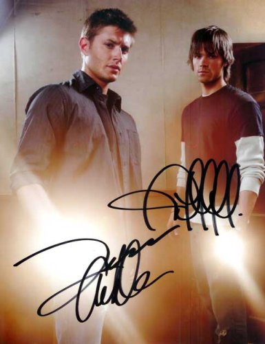 Algopix Similar Product 7 - Autographed SUPERNATURAL Signed Photo