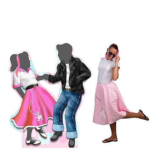 Algopix Similar Product 3 - 6 ft 50s Fifties Dancing Couple