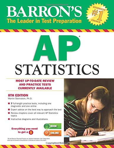 Barron's AP statistics by Martin Sternstein, Ph D