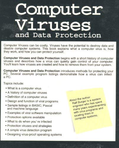 Computer Viruses and Data Protection by Ralf Burger