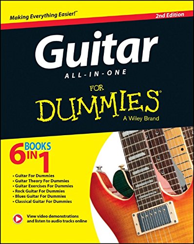 Guitar All-In-One For Dummies, Book + Online Video &amp; Audio Instruction by Jon Chappell