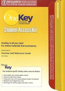 OneKey CourseCompass, Student Access Kit, Prentice Hall Reference Guide (6th Edition) by Muriel G. Harris Professor Emerita