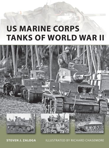 US Marine Corps Tanks of World War II (New Vanguard Book 186) by Steven J. Zaloga