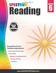 Spectrum Reading Workbook, Grade 6
