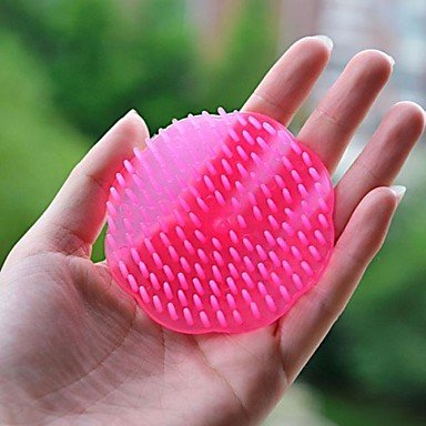 

MM Pet Cleaning Comb Dog Bath Brush for Dogs Cats Pets Massage Brush Promote Blood Circulation
