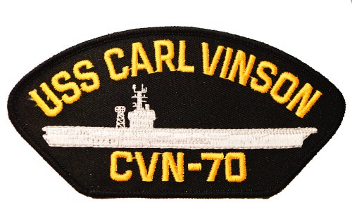 

US Navy USS Carl Vinson CVN-70 Supercarrier 5 inch patch D19