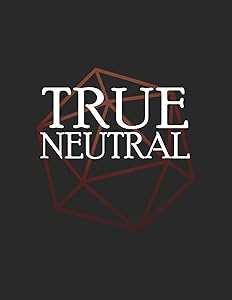 True Neutral: RPG Themed Mapping and Notes Book by PuddingPie Notebooks