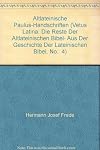 Altlateinische Paulus-Handschriften