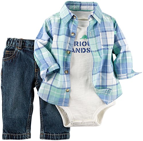 Carter's 3 Piece Plaid Set (Baby)